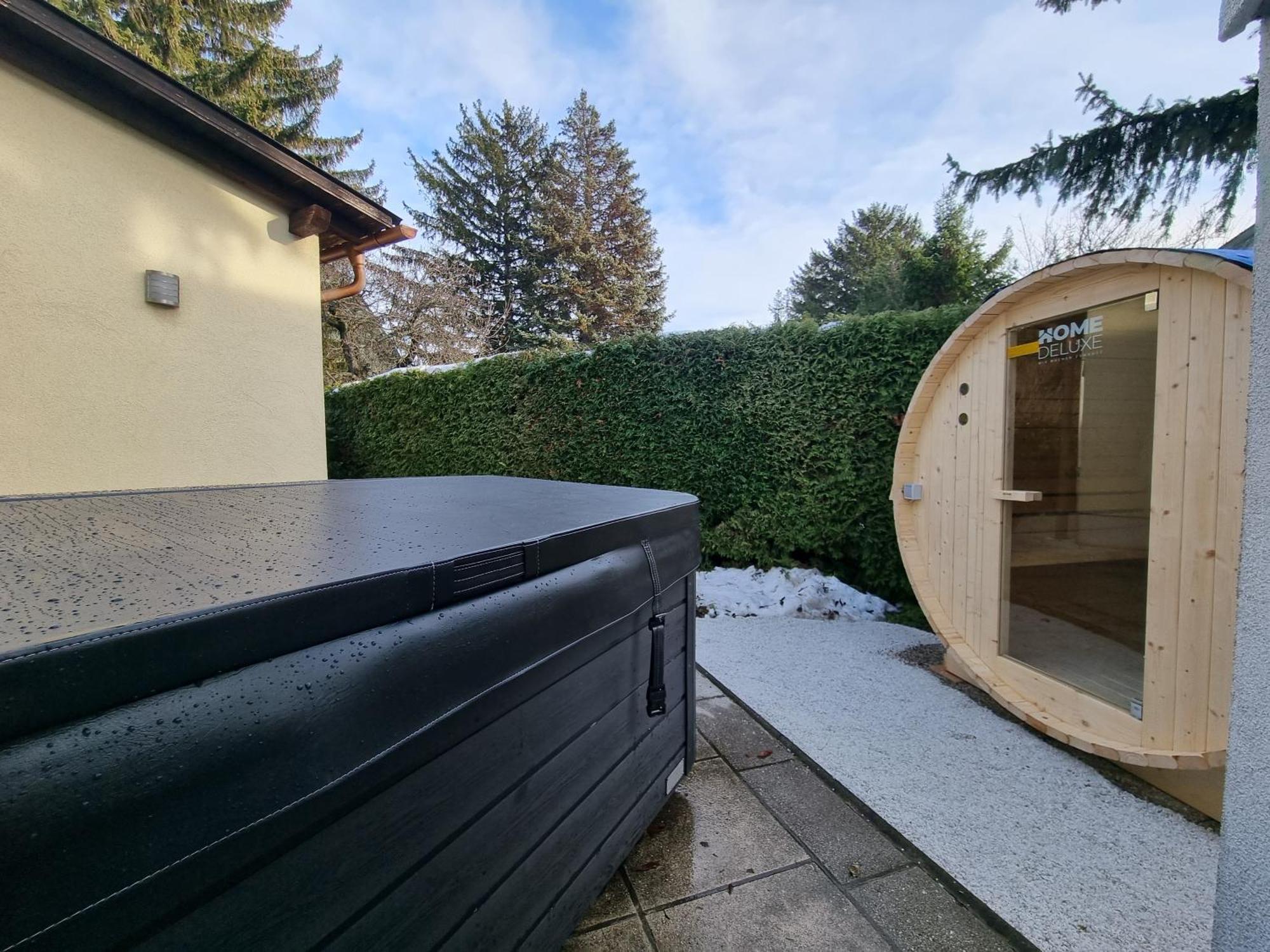 Villa With Private Sauna And Jacuzzi, 8 Min From Schloss Schoebrunn Viena Exterior foto
